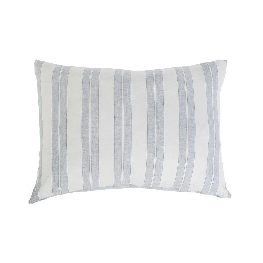 Pom Pom at Home June Big Pillow with Insert Ocean/Grey