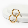 Tini Lux Rooftop Hoop Earrings