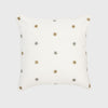 Joanna Buchanan Embroidered star pillow, cream cotton velvet