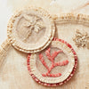 Joanna Buchanan Coral straw coasters