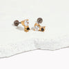 Tini Lux Mini Coco Screw Back Stud Earrings