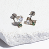 Tini Lux Mini Coco Screw Back Stud Earrings