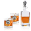 Arthur Court Skull Decanter Set with a set Double old Glasses