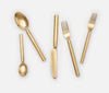 Blue Pheasant Roland Polished Gold Flatware