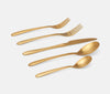 Blue Pheasant Alba Gold Flatware