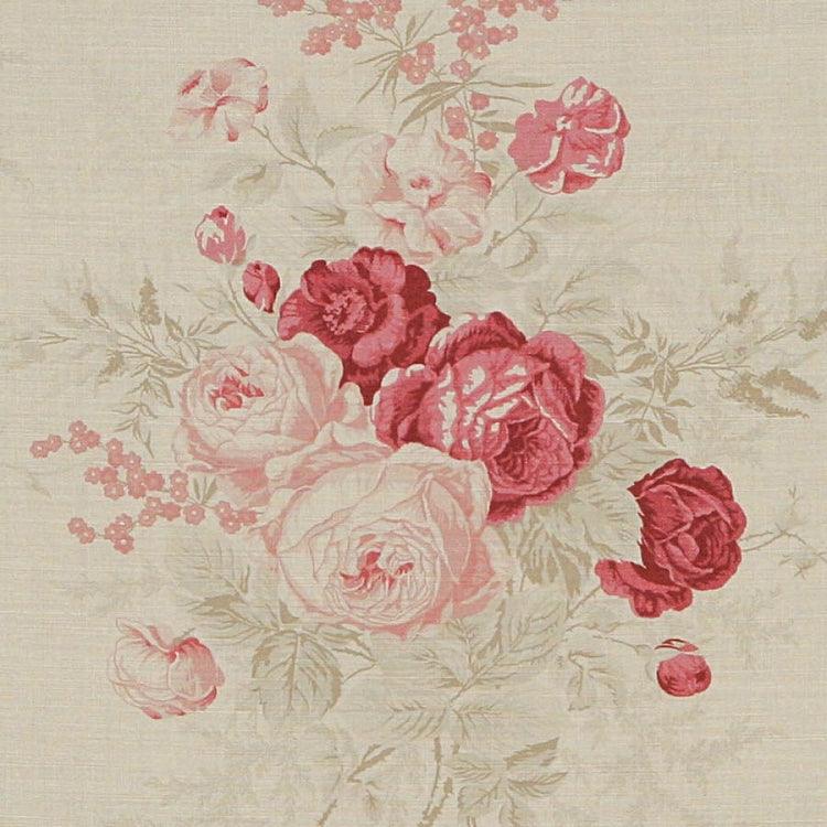 Kate Forman Roses Blue Fabric – Lavender Fields