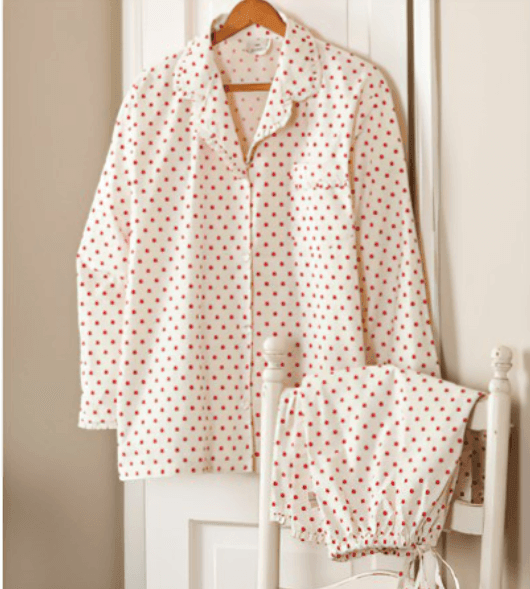 Red polka dot pyjamas new arrivals